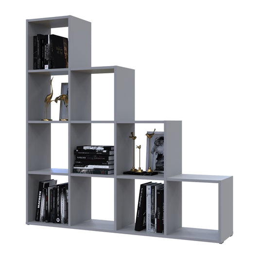 Стеллаж Doros Степь 4х4 Серый открытый 136.2х28.8х140.7 DRS-011772 (41516179)