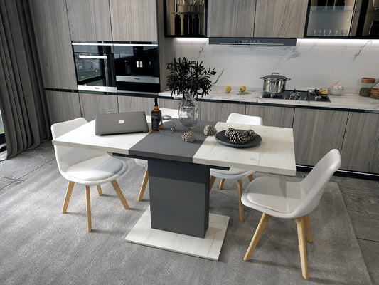 Комплект стульев в кухню Doros Бин (2 шт.) 49х43х84 см Белый (DRS-011397)