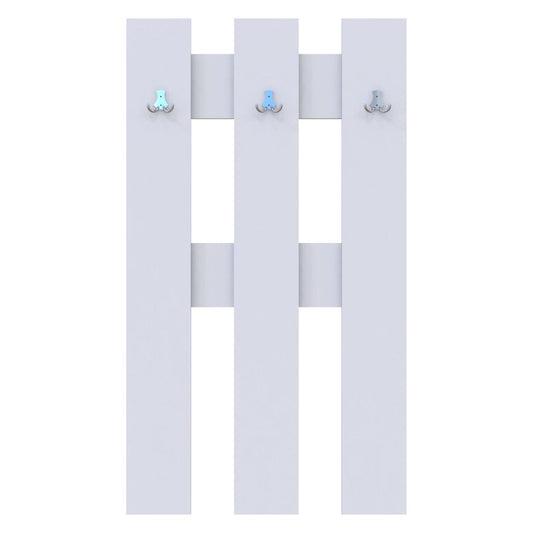 Вешалка для одежды Doros Н1 Белая 65х3,2х115 (DRS-011558)