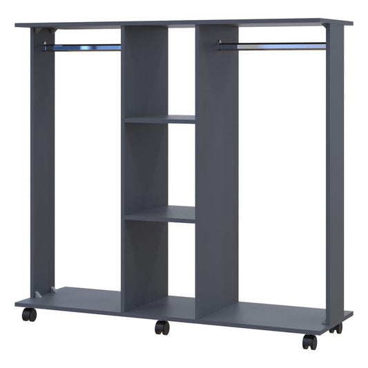 Гардеробная стойка Doros Д3 130х40,6х121 см Графит (DRS-011424)