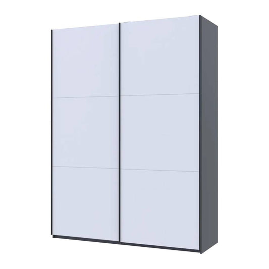 Шкаф-купе Doros G-Caiser Графит/Белый 2 ДСП / 3 части 180х60х240 DRS-011729 (44900262)