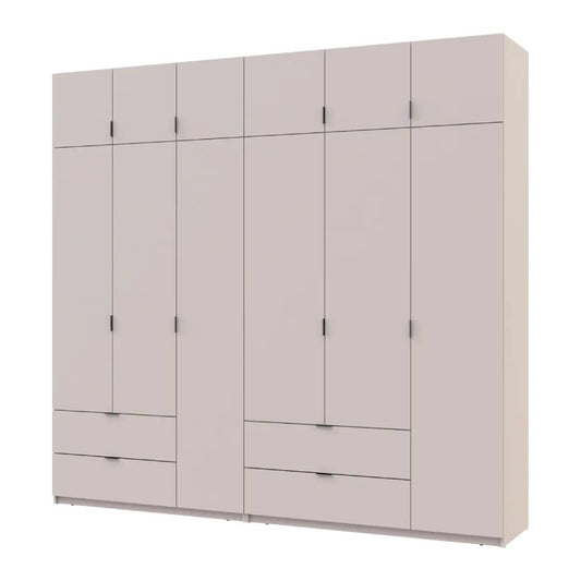 Шкаф для одежды Doros Лукас Кашемир 3+3 ДСП 255х50х240 DRS-011714 (42005112)