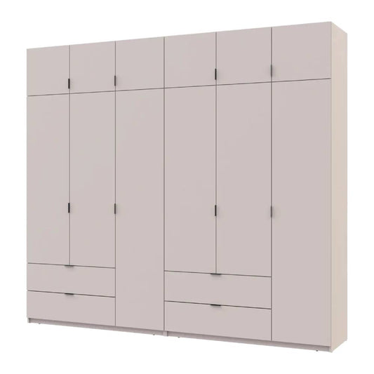 Шкаф для одежды Doros Лукас Кашемир 3+3 ДСП 270х50х240 DRS-011715 (42005116)