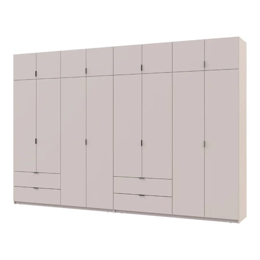 Шкаф для одежды Doros Лукас Кашемир 4+4 ДСП 360х50х240 DRS-011722 (42005144)