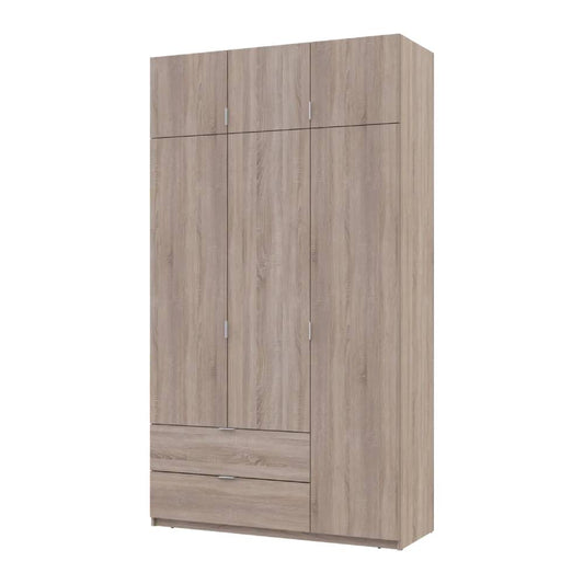 Шкаф для одежды Doros Лукас Дуб Сонома 3ДСП 135х50х240 DRS-011655 (80737803)