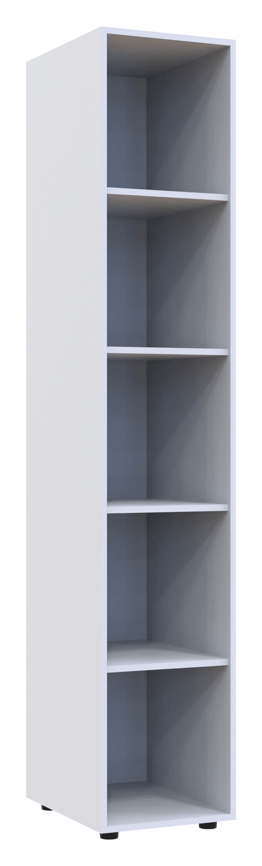 Пенал открытый Doros Гелар 38,2х49,5х203,4 см Белый (DRS-011140)