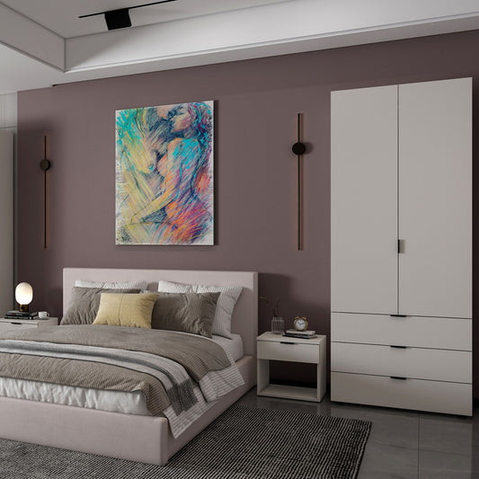 Шкаф распашной для одежды Doros Гелар 116,2х49,5х203,4 см Кашемир (DRS-011167)