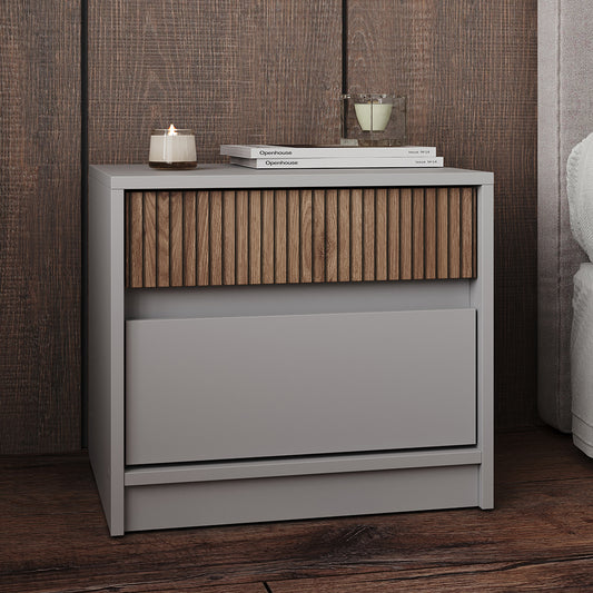 Тумба прикроватная Эверест Стайл 500 50,2х39х44,2 см Кашемир/Канелла (DTM-073574)