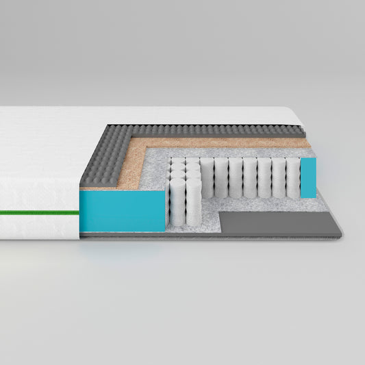 Матрас ортопедический ТМ Ismart Koala Coco 80х200 см пружинный (ISM-051095)