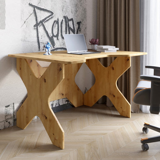 Компьютерный стол LION Донат 120х90х74,5 см Дуб артизан (LION-041705)