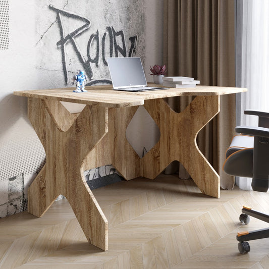 Компьютерный стол LION Донат 120х90х74,5 см Дуб сонома трюфель (LION-041707)