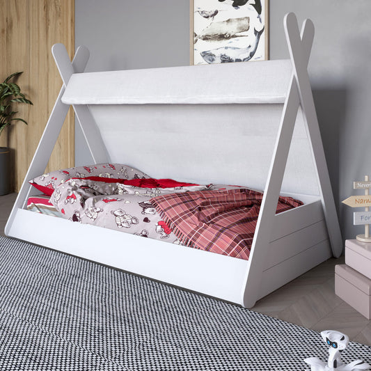 Детская кроватка с балдахином LION Инди Нимфея Альба (LION-041438)