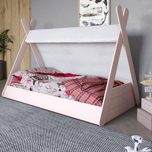 Детская кроватка с балдахином LION Инди Самоа дымчатый (LION-041440)