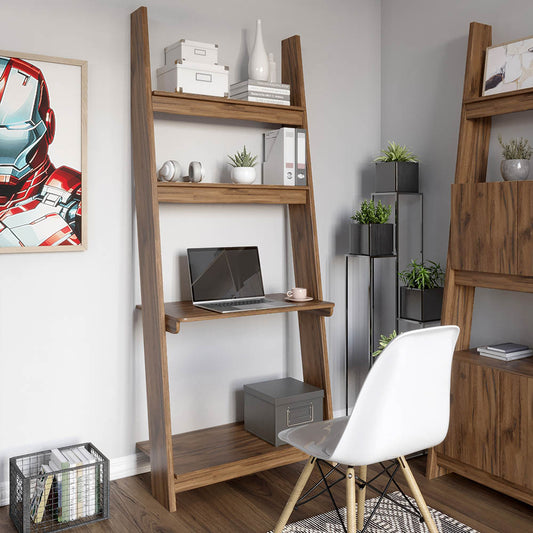 Модуль-3 со столом и полками LION Линк Дуб Ливорно (LION-042106)