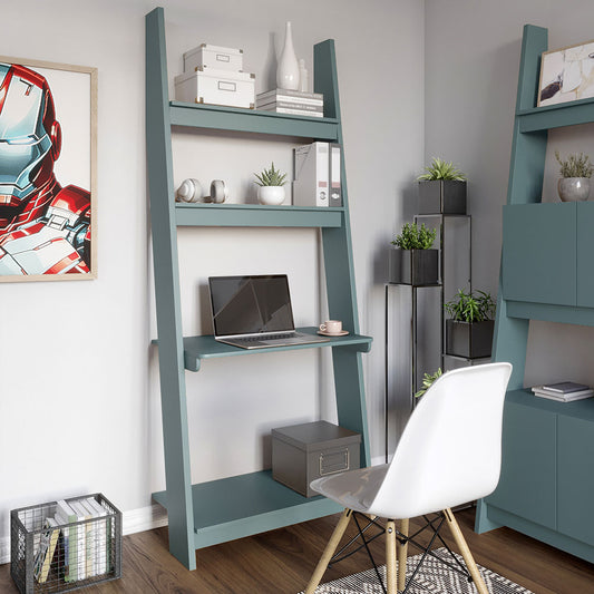 Модуль-3 со столом и полками LION Линк Гранит серый (LION-042103)