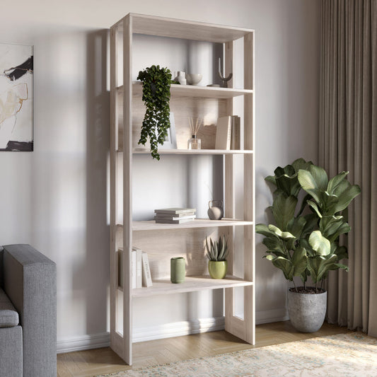 Модуль-1 стеллаж полки LION Нобу Самоа дымчатый (LION-042413)