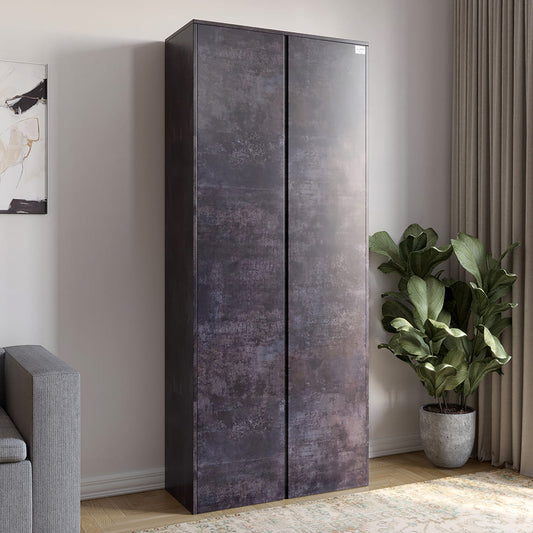 Модуль-3 шкаф распашной двухдверный LION Нобу Бетон темный (LION-042394)