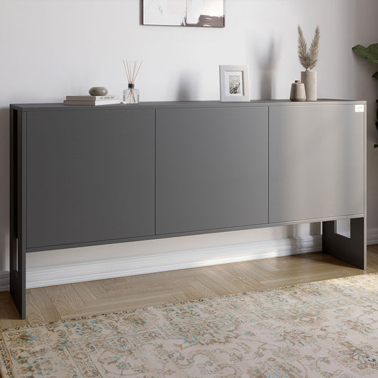 Комод-2 3-дверный LION Нобу 160х34х80 см Антрацит (LION-042217)