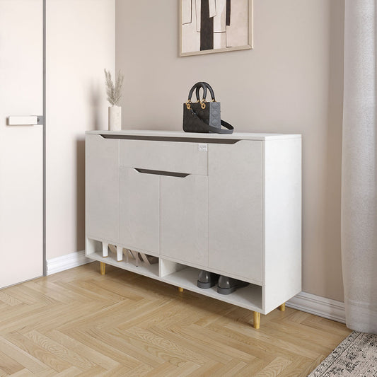 Тумба для обуви в прихожуюLION Салливан Тумба-2 Бетон Style (LION-041120)