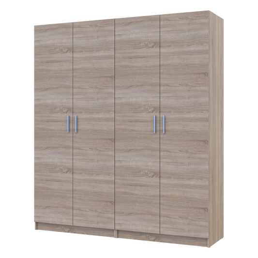 Комплект шкафов для одежды с полками Doros Промо (2 шт.) 180х48х204 см Дуб сонома (DRS-011465)