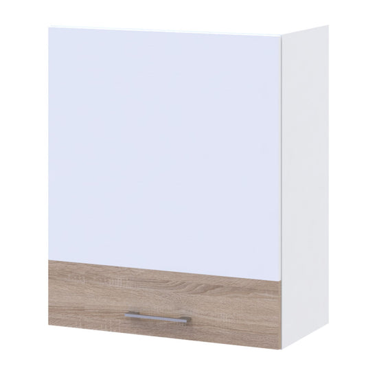 Кухонный модуль верхний Doros Лея В72_Ш60 левая 60х31,6х72 см Белый/Дуб сонома (DRS-011360)