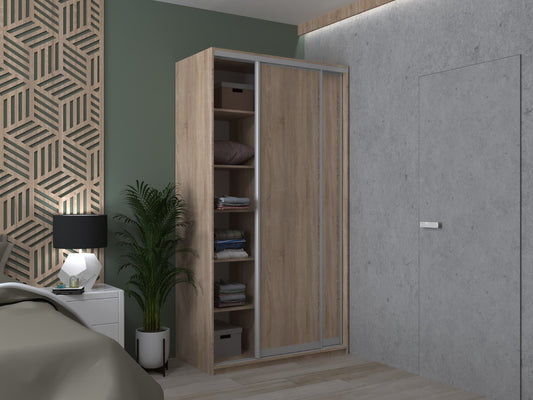 Шкаф-купе двухдверный Doros Сити Лайт 120х60х225 см Дуб сонома (DRS-011091)