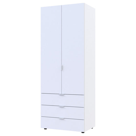 Шкаф распашной для одежды Doros Гелар 77,5х49,5х203,4 см Белый (DRS-011103)