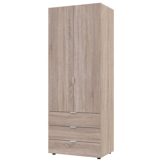 Шкаф распашной для одежды Doros Гелар 77,5х49,5х203,4 см Дуб сонома (DRS-011106)