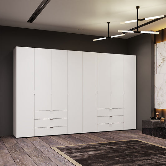 Комплект шкафов для одежды Doros Гелар (2 шт.) 310х49,5х203,4 см Белый (DRS-011116)