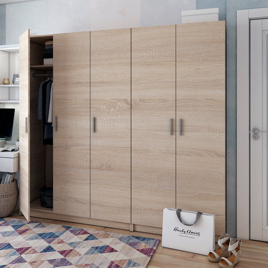 Комплект шкафов для одежды Doros Промо (2 шт.) 225х48х204 см Дуб сонома (DRS-011214)