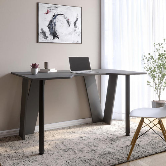 Компьютерный стол LION Квест Антрацит (LION-041161) ТОП