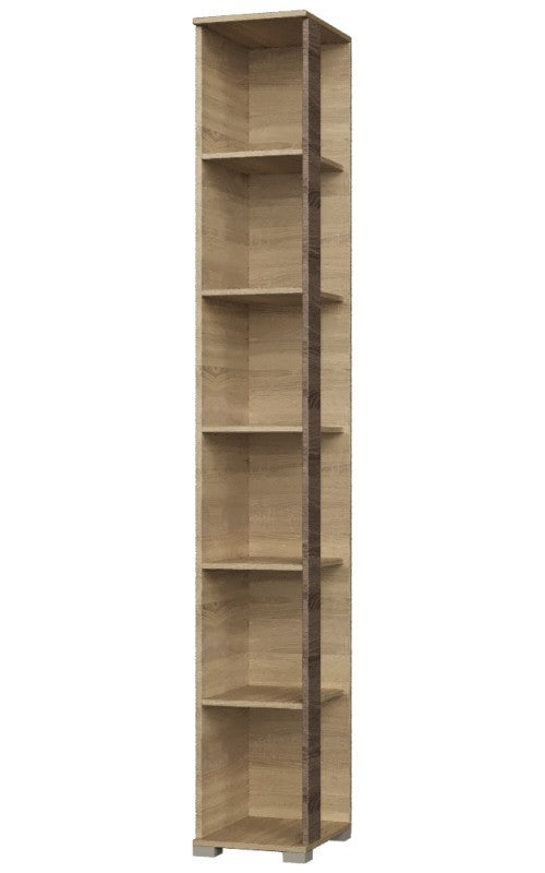 Стенка для гостиной Эверест Бриз + Пенал 18 сонома + трюфель (DTM-2328)