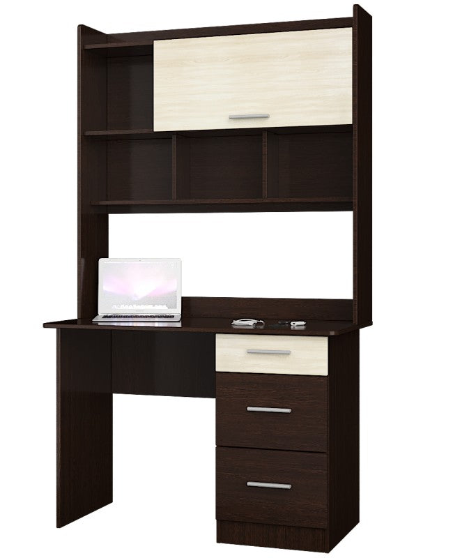 Стол с Надстройкой Эверест Школьник-4 венге + дуб молочный (DTM-2177)