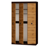 Шкаф 3-х дверный Эверест Соната-1200 венге темный + дуб крафт золотой (DTM-2294)