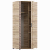 Шкаф угловой Эверест Бриз ШКУ-14 сонома + трюфель (DTM-2313)