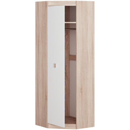 Шкаф угловой Эверест Соната-700 дуб сонома + белый (DTM-2314)