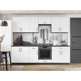 Кухня модульна Эверест Оптима набор №6 Белый 2,6 м (без столешницы) (DTM-5713)