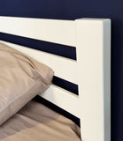 Двуспальная кровать Mebigrand Колумбия 160х200 см Белый (DMBG-2715)