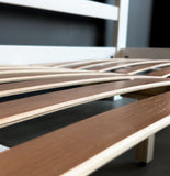 Двуспальная кровать Mebigrand Колумбия 160х200 см Белый (DMBG-2715)