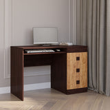 Стол письменный Эверест Соната венге темный + дуб крафт золотой (DTM-2175)