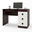 Стол письменный Эверест Соната венге темный + белый (DTM-2176)