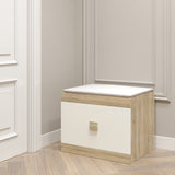 Тумба для обуви Эверест Соната ТО-600 60х38х45 дуб сонома + белый (DTM-2210)