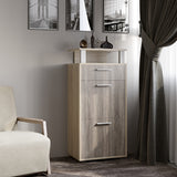 Тумба для обуви Эверест ТО-1 50х36х108 сонома + трюфель (DTM-2217)