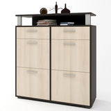 Тумба для обуви Эверест ТО-3 венге + дуб молочный (DTM-2220)