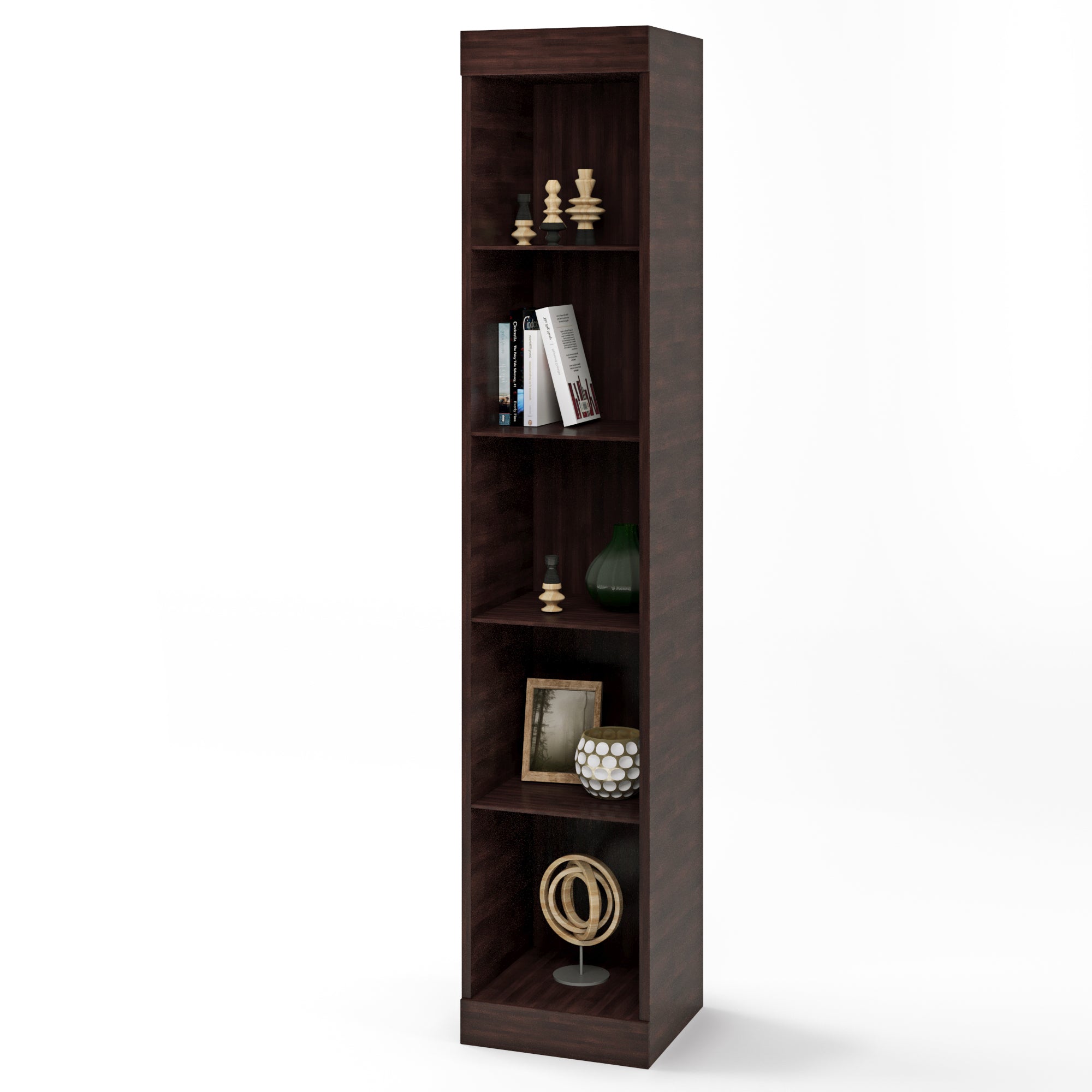 Шкаф-пенал открытый Эверест Соната венге темный (DTM-2286)