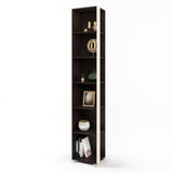 Шкаф-пенал угловой Эверест Бриз-18 венге + дуб молочный (DTM-2287)