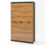 Шкаф 3-х дверный Эверест Соната-1200 венге темный + дуб крафт золотой (DTM-2294)