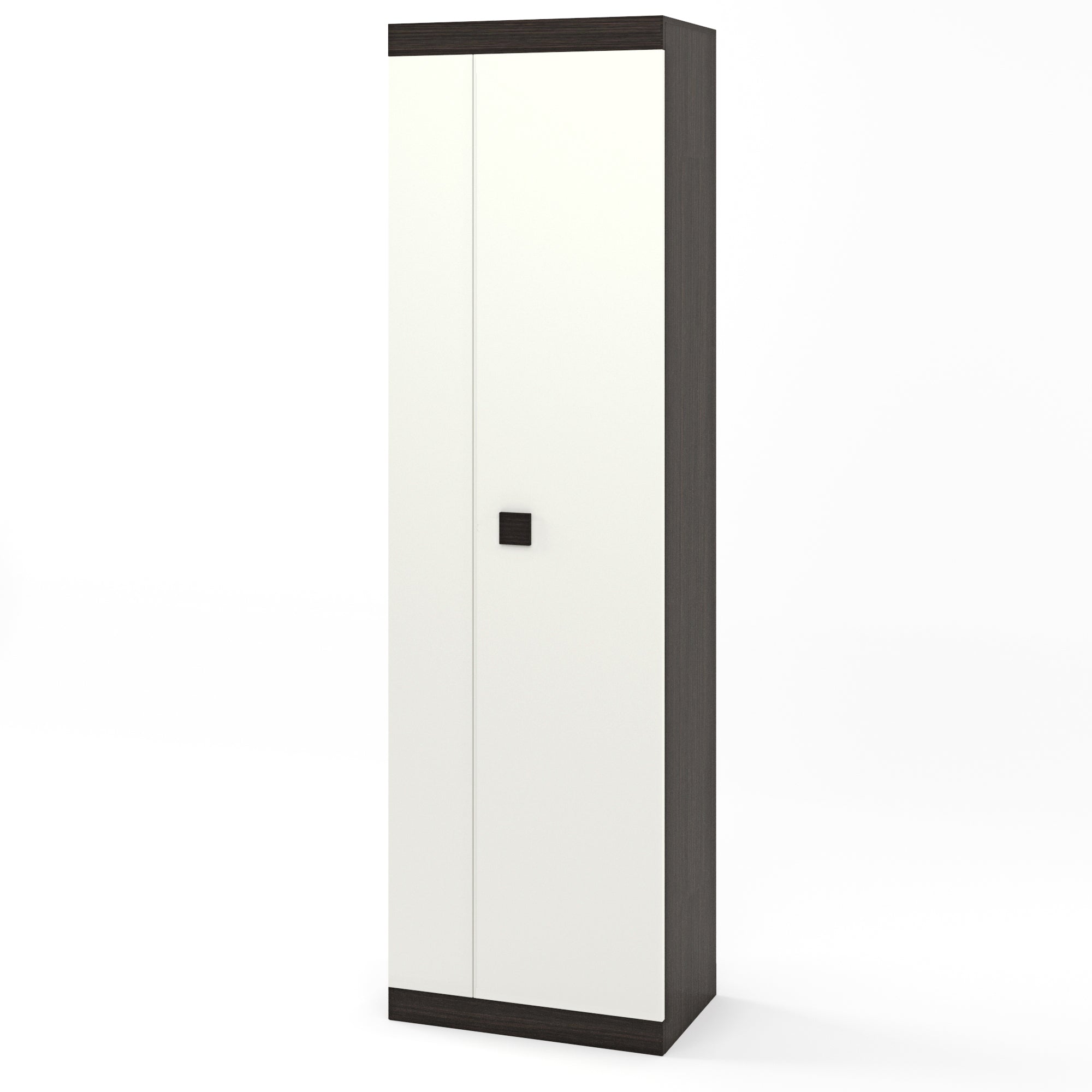 Прихожая Эверест Соната 2 (модульная - 5 элементов) венге темный + белый (DTM-2194)