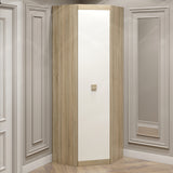 Шкаф угловой Эверест Соната-700 дуб сонома + белый (DTM-2314)