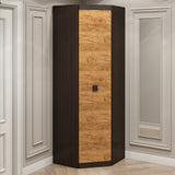 Шкаф угловой Эверест Соната-700 венге темный + дуб крафт золотой (DTM-2315)